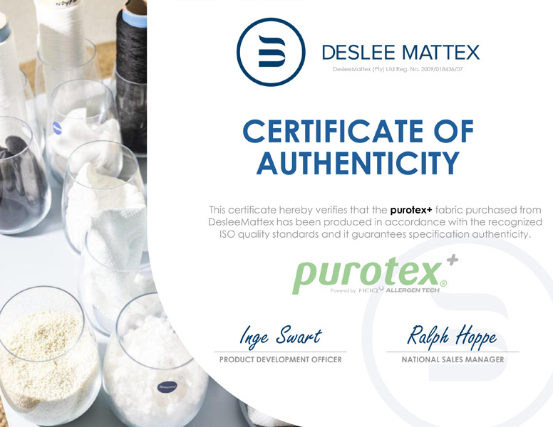 CERTIFICATE OF AUTHENTICITY