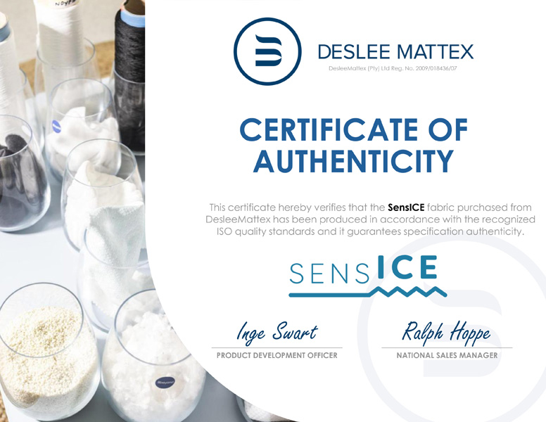 CERTIFICATE OF AUTHENTICITY