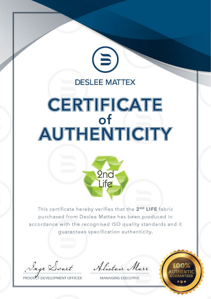 2nd Life Certificate